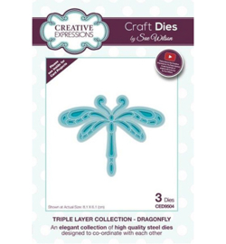 CED9504 Triple Layer Collection Dragonfly