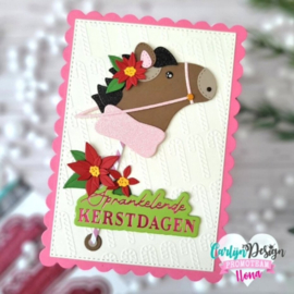 CDHF-0039 CarlijnDesign Hot Foil Twinkel Kerstwensen