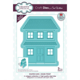 CED2151 Creative Expressions Shaped cards snijmal House front