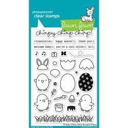 LF1046s Lawn Fawn Clear Stamps Chirpy Chirp Chirp