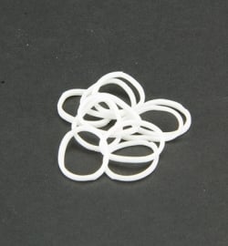 45030 - Band-it - Elastieken white 600pcs