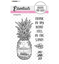 BL-ES-STAMP258 Pineapple beach Essentials nr.258