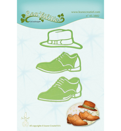 45.3882 LeCrea'Multi Die Cutting/Emb. Men shoes & hat