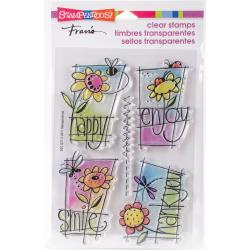 307986 Stampendous Perfectly Clear Stamps Window Messages
