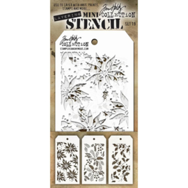 425536 MTS 19 Tim Holtz Mini Layered Stencil Set Set #19