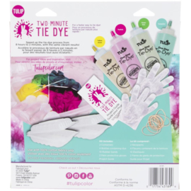 655319 Tulip Two-Minute Tie-Dye Color Kit Fruit Punch 4/Pkg