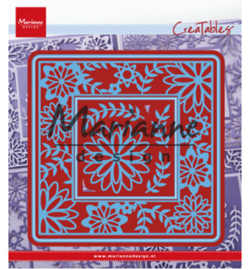 LR0577 Creatables Flower Frame square
