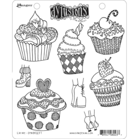 DYR80237 Dyan Reaveley's Dylusions Cling Stamp Eat Me