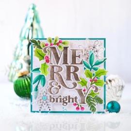 PF175222 Pinkfresh Studio Die Merry & Bright