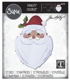 664745 Sizzix Thinlits Die Set Santa’s Wish Colorize 12PK