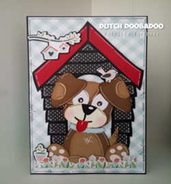 470.713.866 Dutch DooBaDoo Card Art Built up Hondje
