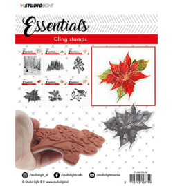 CLINGSL04 Cling Stamp Essentials, Christmas, nr.04