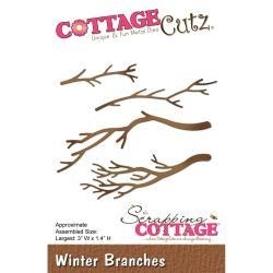 416426 CottageCutz Die Winter Branches, 3"X1.4"