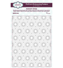 EFPP-014 Creative Expressions Embossing Folder  Radiant Rings