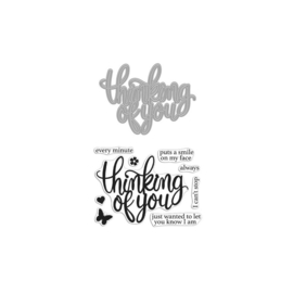 620560 Hero Arts Stamp & Cut Thinking Of You