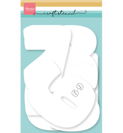 PS8167 Marianne Design Numbers 12 cm