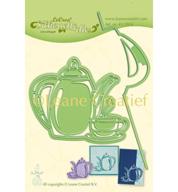 455916 Cutting & embossing Coffee Time silhouette