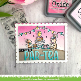 LF2858 Lawn Fawn Clear Stamps Tea-Rrific Day Add-On 3"X4"