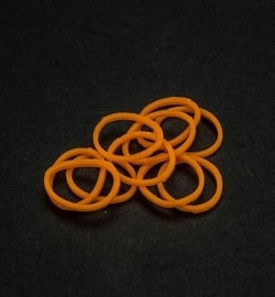 45037 - Band-it - Elastieken Neon Yellow Orange 600pcs