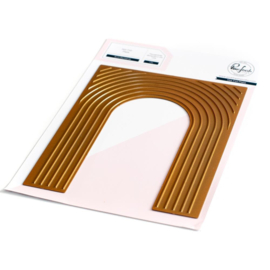 PF140422 Pinkfresh Studio Hot Foil Plate Arch Backdrop