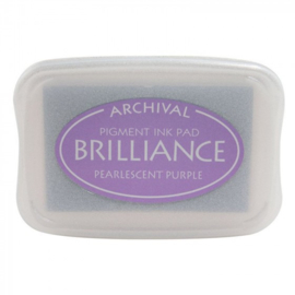 BR1-36 Brilliance ink pad pearl purple