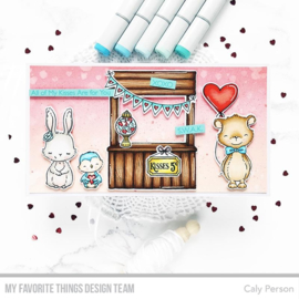 SY-17 My Favorite Things Kissing Booth Clear Stamps