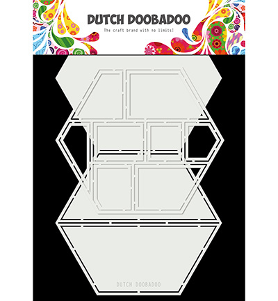470.713.850 Dutch DooBaDoo Card Art Easel Card hexagon