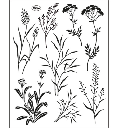 Stempel Frühling 4003.152.00 Clearstamp von ViVa Decor