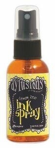 DYC33882 Dylusions ink sprays Lemon Zest