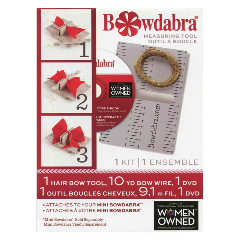 Bowdabra Bow Maker And Craft Tool Combo Pack
