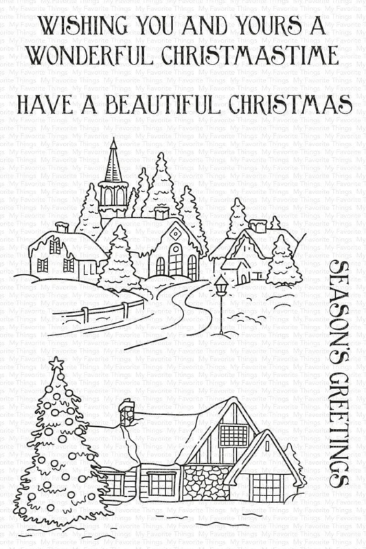 CS-602 My Favorite Things Season's Greetings Clear Stamps