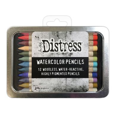 TDH83603 Distress Watercolour pencils Set 6