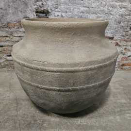 pot rustiek raw brown