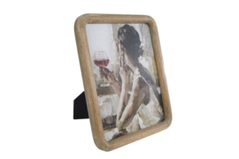 Fotolijst "Bram" (20x25) L naturel hout 23,5x2,3x28,7cm