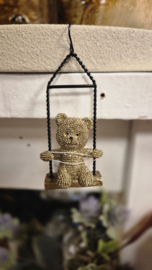 Teddybeer schommel