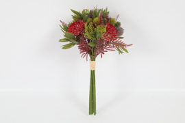 Dahlia boeket rood