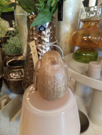 Vogel met koptelefoon