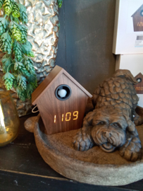 Klok/wekker/thermometer "koekoek"