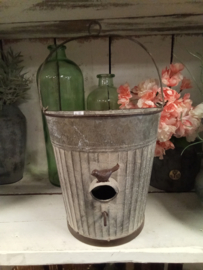 Vogelhuisje "bucket"