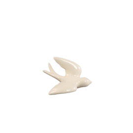 Keramiek vogel  voor aan de wand S
