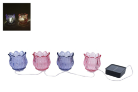 lichtsnoer led "tulp"solar