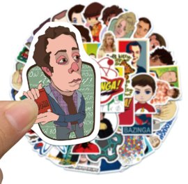 Big Bang Theory Stickers Set (50 stuks)