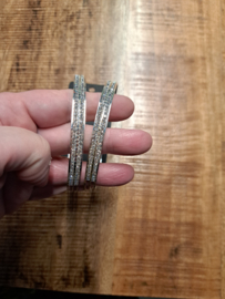 Oorringen met strass