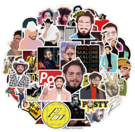 Post Malone Sticker Set (50 stuks)