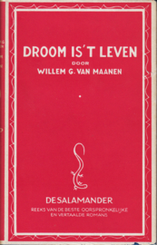 Droom is't leven, Willem G. Maanen