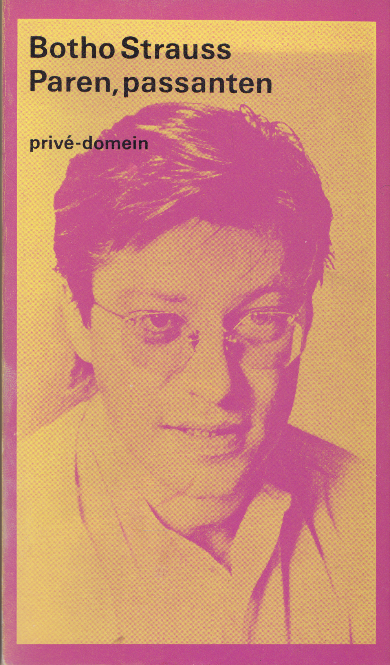 Paren, passanten, Botho Strauss