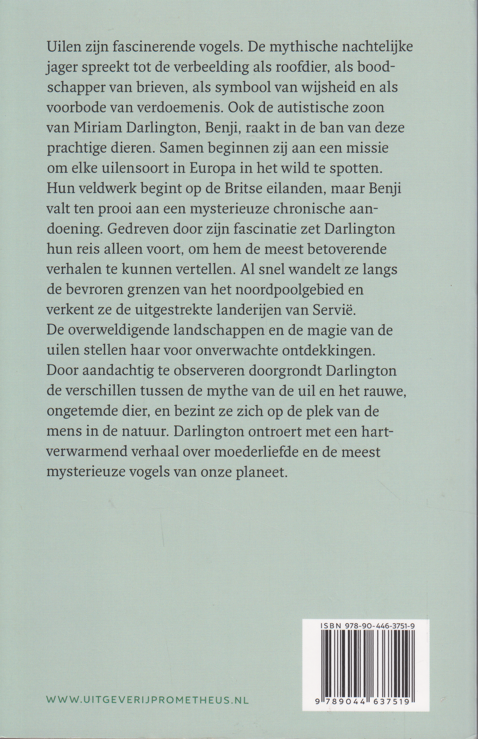 De magie van uilen, Miriam Darlington