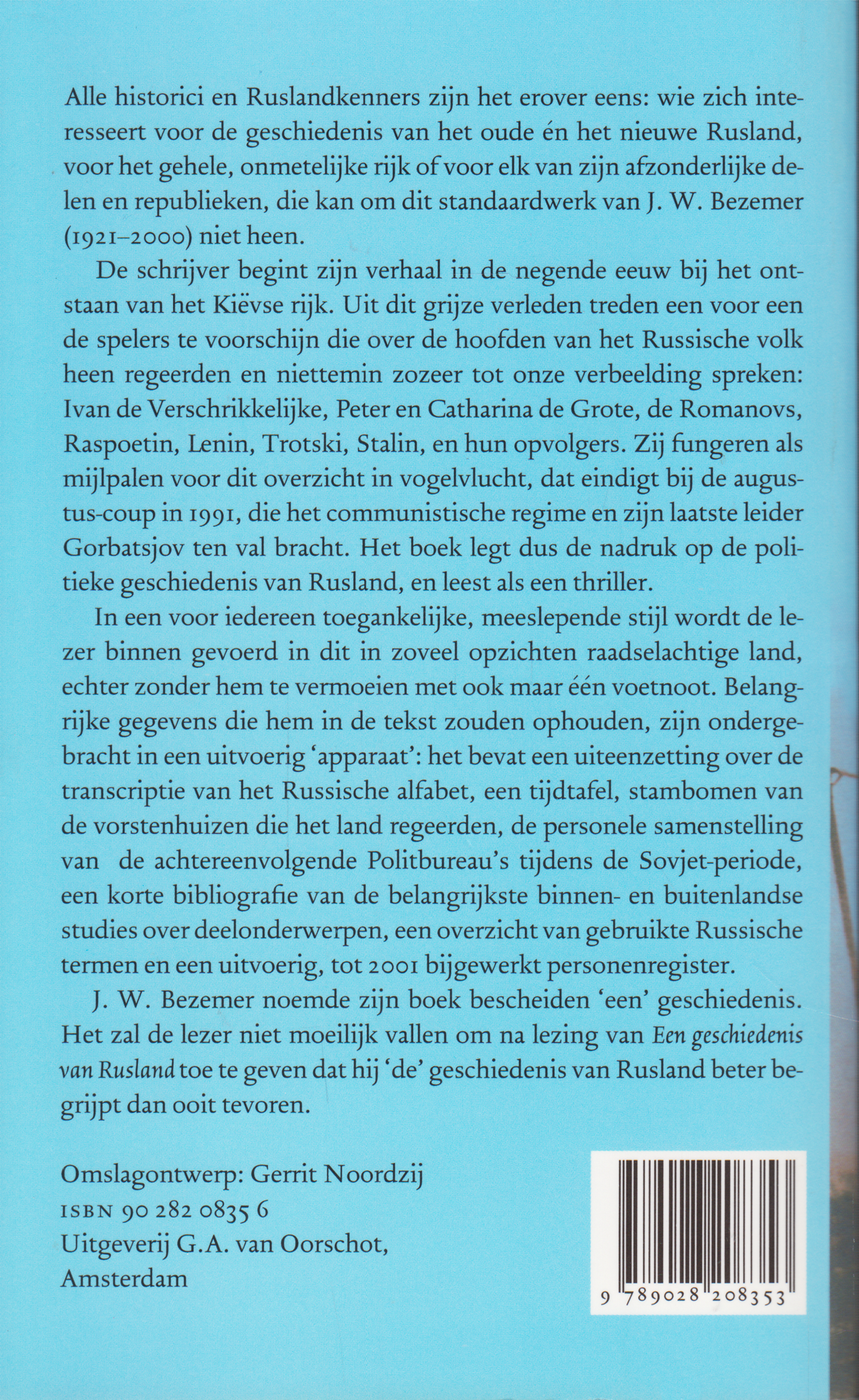 Een geschiedenis van Rusland, J.W. Bezemer