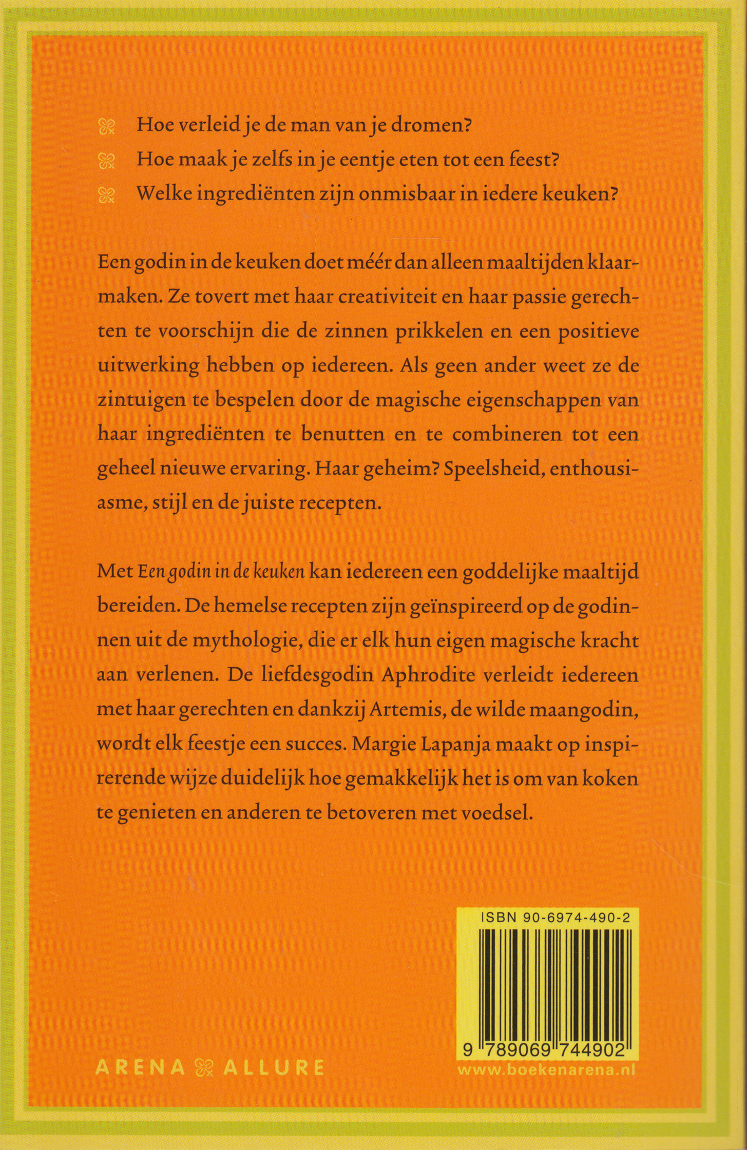 Een godin in de keuken, Margie Lapanja