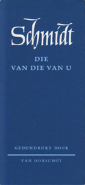 Die van die van u, Annie M.G. Schmidt